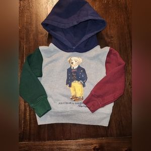 Polo bear toddler hoodie